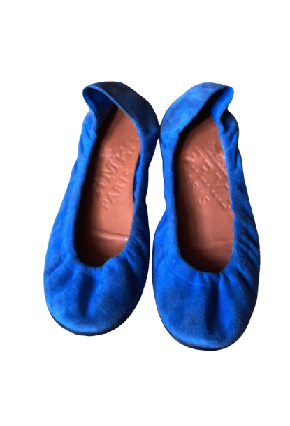 Blue Hermes Flats